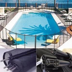 swimming pool security fence